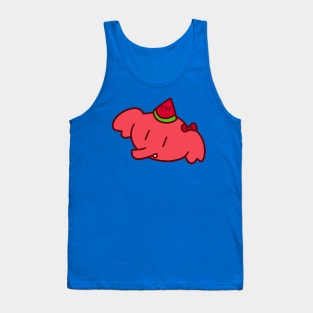 Watermelon Elephant Face Tank Top